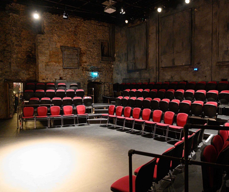 An interior shot of The Mick Lally Theatre.