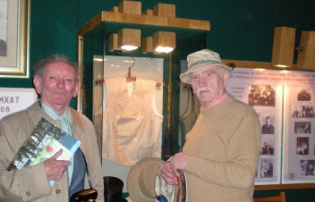 			Brian Friel and Thomas Kilroy pictured at the Chekhov House-Museum, Yalta, on a visit in 2008. Photograph: Anne Friel.
