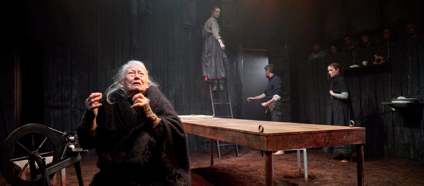 Marie Mullen in Synge's Riders to the Sea, a 2025 Druid production directed by Garry Hynes. Photo: Ros Kavanagh.