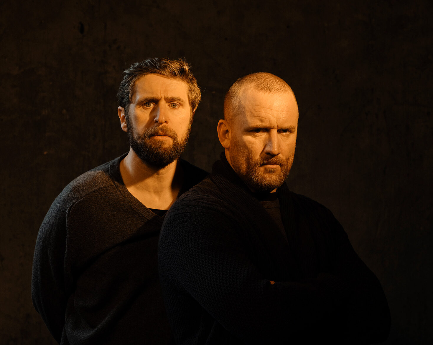 1469x1172 Druid Endgame promo image feat Aaron Monaghan and Rory Nolan photo Ros Kavanagh