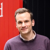 Jay Perry Head of Development Druid on Druid Lane in Galway photo by Declan Colohan
