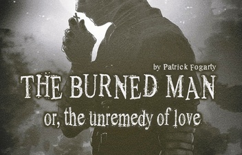 			A4 Poster the burned man 1 3