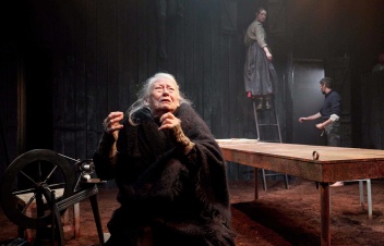 Marie Mullen in Synge's Riders to the Sea, a 2025 Druid production directed by Garry Hynes. Photo: Ros Kavanagh.