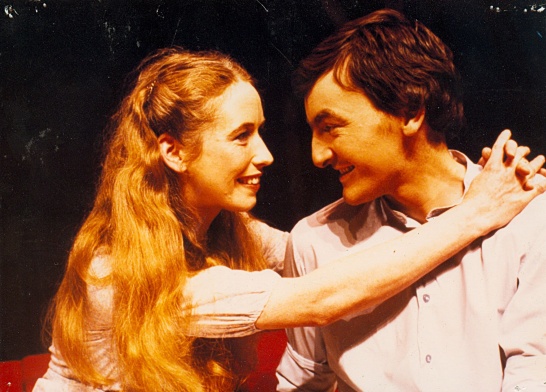 A colour photo from Bar and Ger featuring Marie Mullen and Paul O'Neill.