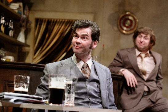 Marty Rea and Aaron Monaghan in a production photo from Conversations on a Homecoming as part of DruidMurphy.
