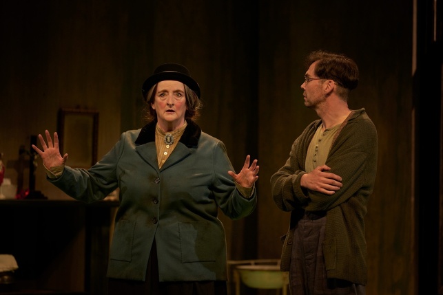 Anna Healy and Marty Rea in The Shadow of a Gunman as part of DruidO'Casey. Photo by Ros Kavanagh.