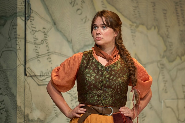 Megan Cusack Claire Ffolliott in The Shaughraun by Dion Boucicault; Photo Ros Kavanagh