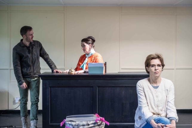 The Last Return in rehearsals. Image by Ste Murray.