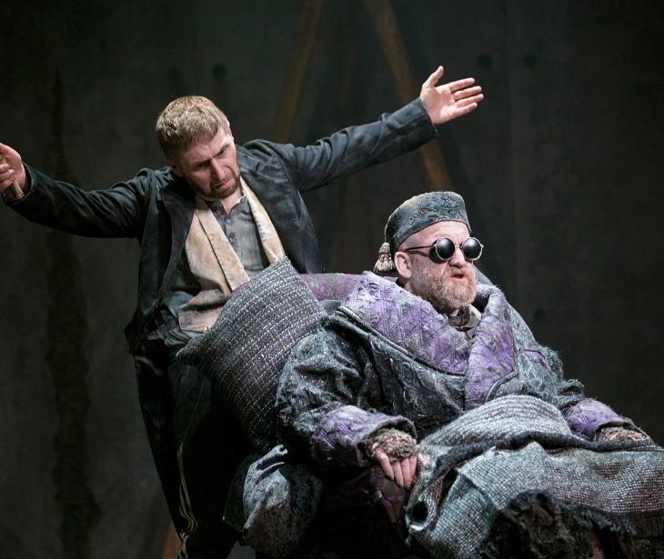 Aaron Monaghan and Rory Nolan in a scene from Endgame by Samuel Beckett.