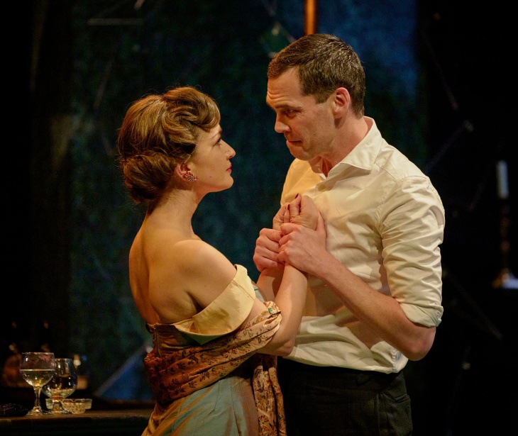 <p>Amy Molloy and Marty Rea in The House by Tom Murphy (2024), photo by Ros Kavanagh.</p>